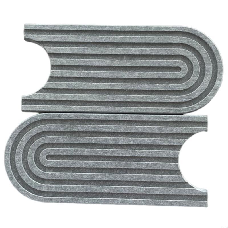 

Faucet Mats For Kitchen Sink Diatomite Fast Drying Stone Sink Tray Absorbent Mats 45x10CM 2 темно-серого