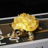 Versatile Natural Crystal Turtle Night Light USB-Powered Aromatherapy Atmosphere Lamp Home Bedroom Decoration Unique Gift Idea
