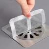 Disposable Hair Drain Catcher Floor Drains Sticker Mesh Anti Blocking Filter Shower Cover Kitchen Bathroom Sink Strainer Stoppe