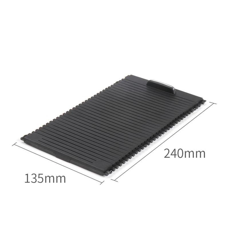 For Mercedes Benz X204 GLK Car Inner Indoor Centre Console Roller Blind Cover Water Cup Holder Storage Sliding Roller Blind