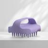Shampoo Brush Ergonomic Soft Silicone Scalp Massager Non-Slip Handle Massage Mud Shampoo Brush Hair Washing Tool