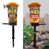 Solar Powered Garden Decor Stake Light, Waterproof Christmas Outdoor LED Lamp with Warm Landscape Lighting Glow, Decorative for Lawn Patio Yard