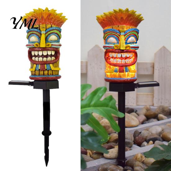 Solar Powered Garden Decor Stake Light, Waterproof Christmas Outdoor LED Lamp with Warm Landscape Lighting Glow, Decorative for Lawn Patio Yard