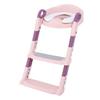 Toddler Potty Training Seat Foldable Toilet Training Seat Anti Slip Toddler Toilet Seat with Step