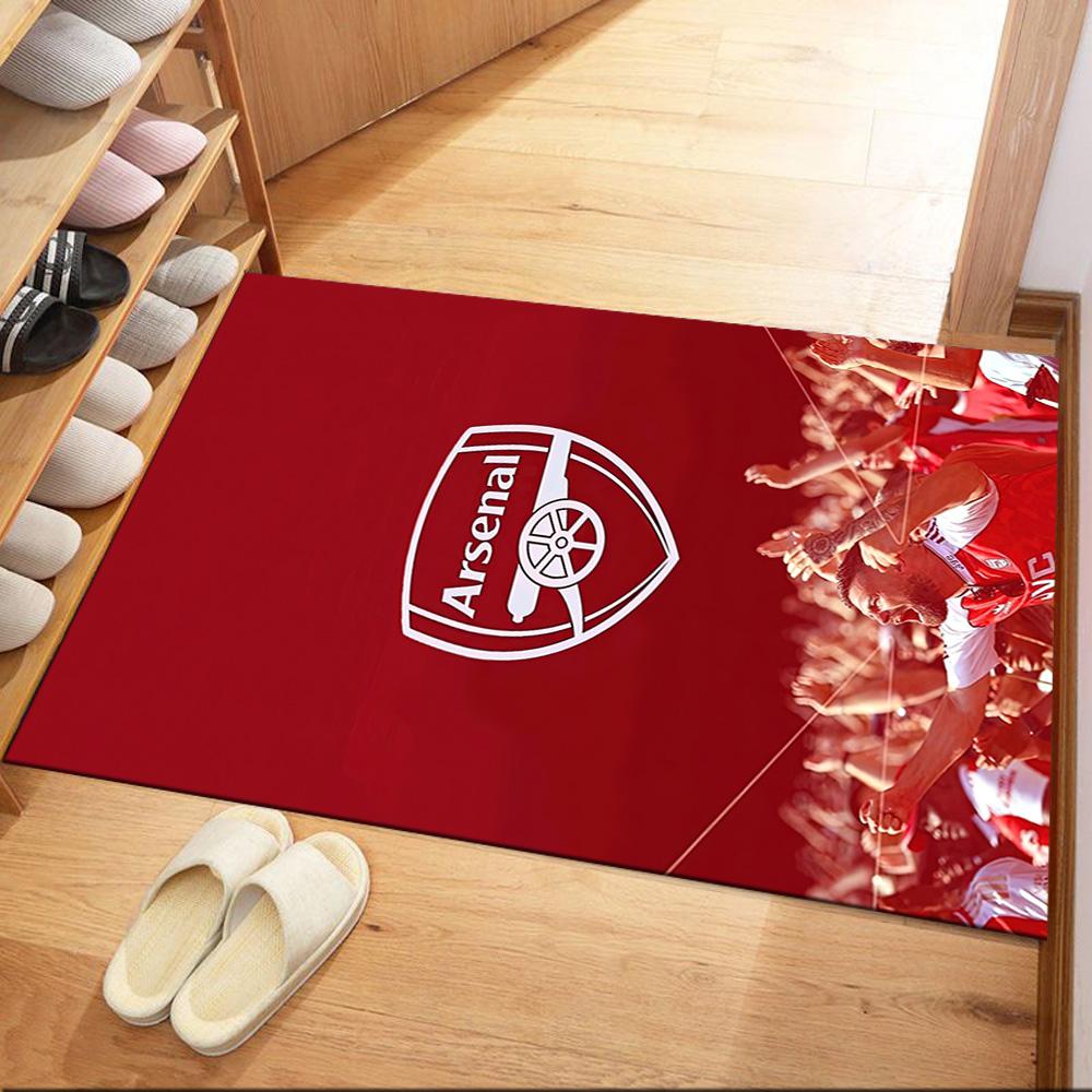 Arsenal Floor Rug Office Rug Perfect for Decorate Room Hallway Entryway Bedrooms Anti-slip Rug Anime Office Decor Perfect Gift for Friends & Family