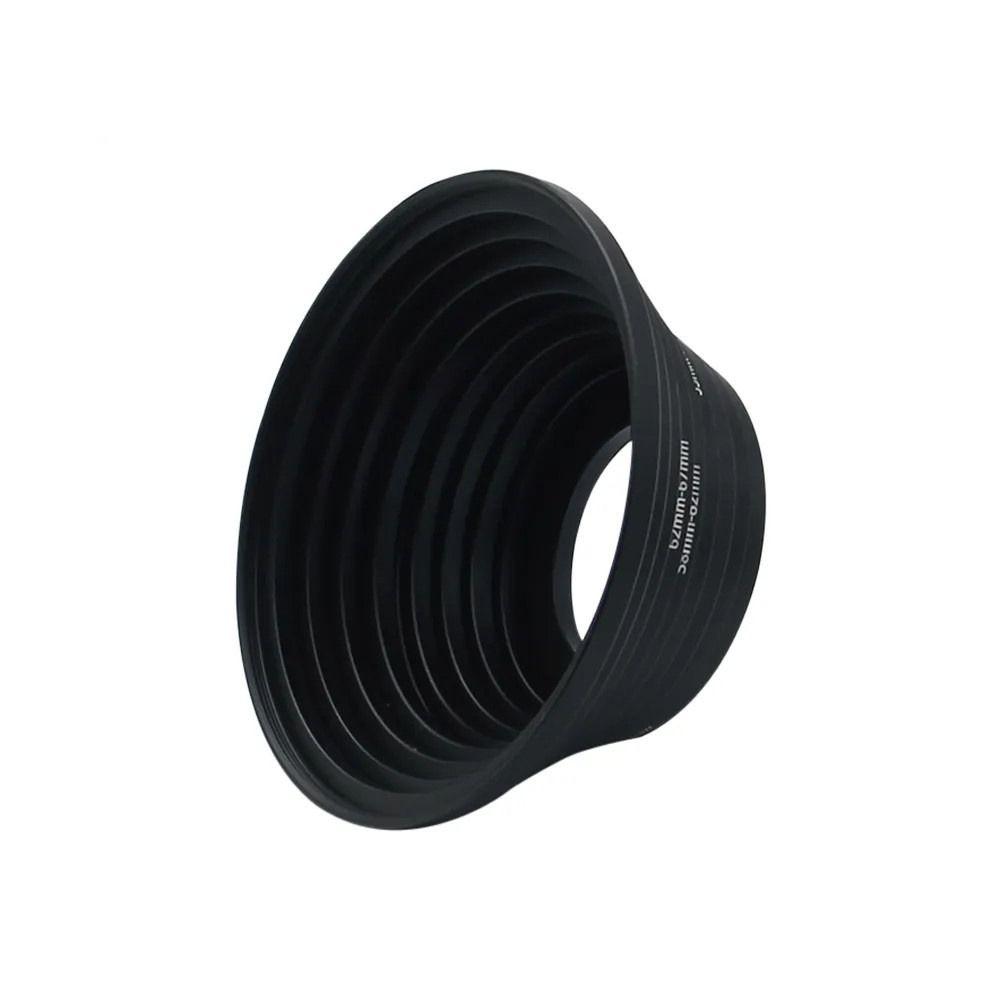 9 st Filterringsadapterset Kameraadapterring 37-82mm Linsadapter Filter DSLR-kamera
