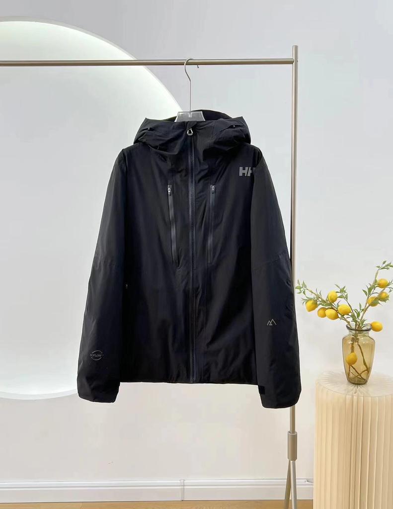 Helly Hansen HH Cross-border 25 Men's Trendy Winter Ski Jacket with Heat-sealed Hood and Windproof Down.