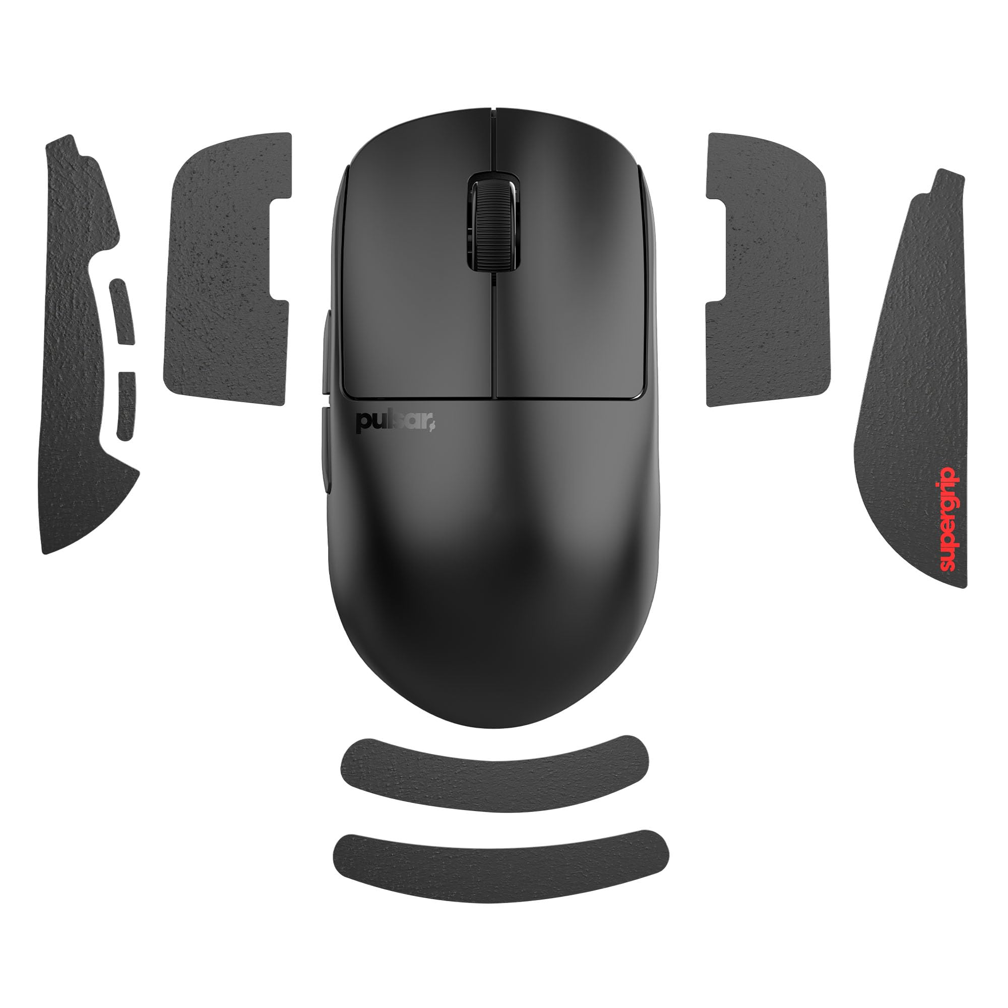 

Pulsar Gaming Gears Supergrip X2H Mini Pre-cut Anti-Slip Gaming Mouse Grip Tape, Ultra-Thin