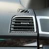 2Pcs For 2011-2014 Ford Explorer Carbon Fiber Interior Side Air Vent Cover Trim