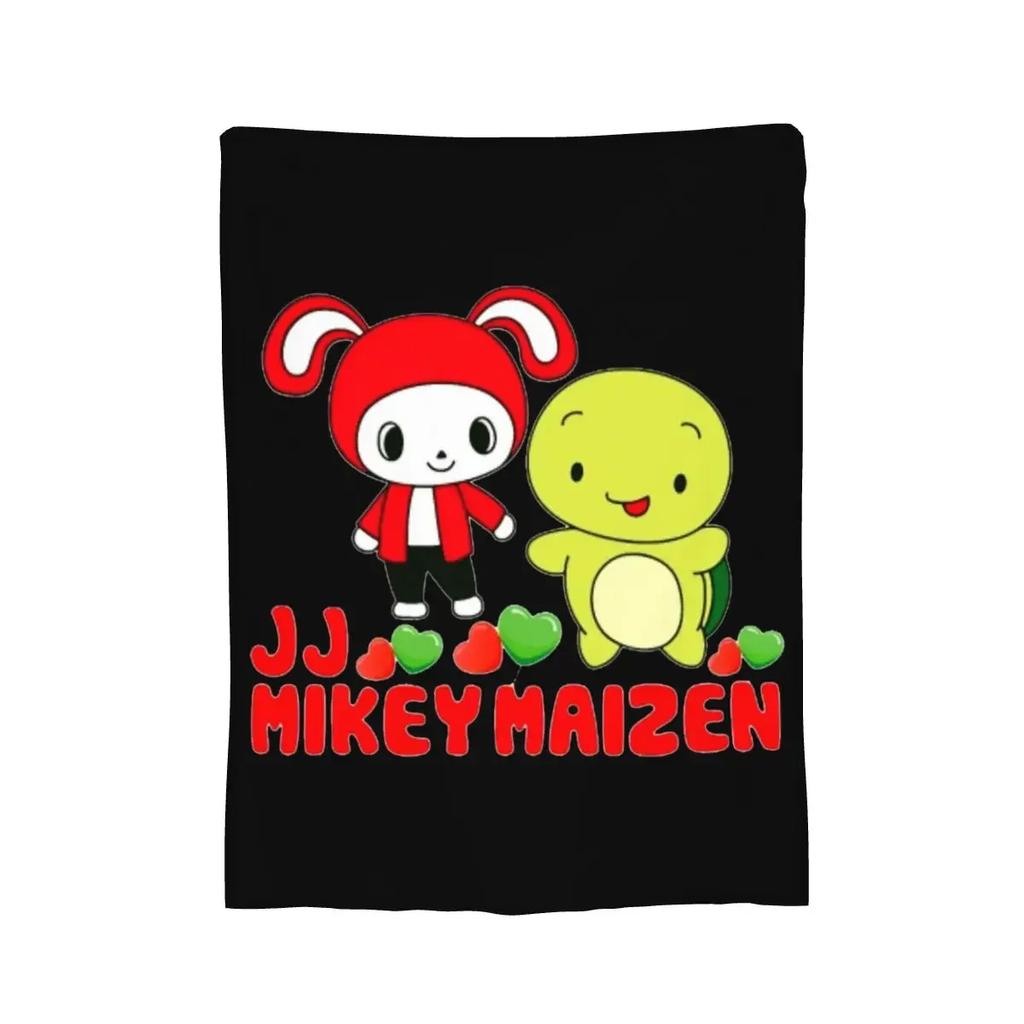 JJ MIKEY MAIZEN Blanket Soft Warm Flannel Throw Blanket Bedspread for Bed Living Room Picnic Travel Home Couch