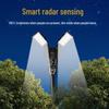 CrossV380 Solar 4G WiFi Street Light with Dual Lens, Waterproof Night Vision Camera.