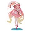 Genuine Taito Hatsune Miku Sakura Prize Figure Official Sakura Outfit Cherry Hair Accessory Modle Toy  Anime Action Figure