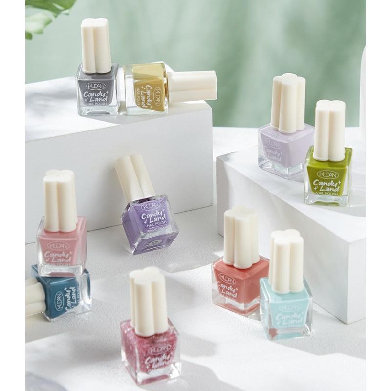 Water-based Nail Polish No-bake Long-lasting Fast-drying Nude Fine Shiny Nail Polish Children's Pregnant Women Transparent Nail Polish