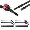 Metals CVD Hard Steel Front & Rear Axle Drive Shaft Dogbone for 1/10 RC Crawler Axial SCX10 Upgrade Option Parts