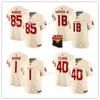 Arizona Cardinals NFL Football Trikot Herren Individuelle Nummer 18 85 40 3 1 Baumwollmischung Sportbekleidung Fans Spieler