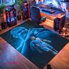 Haaland Football Carpet Rug for Living Room Bedroom Home Sofa Decoration,Kids Play Nonslip Floor Mat