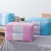 Foldable Large Non-woven Clothes Quilt Blanket Zipper Storage Bag Organizer Box