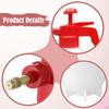Hand Pump Sprayer Portable with Brass Nozzle Water Bottle for Spraying Cleaning