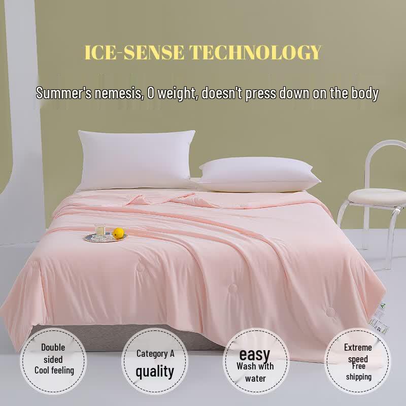 Fang Wang Double-Sided Ice Silk Cooling Summer Quilt