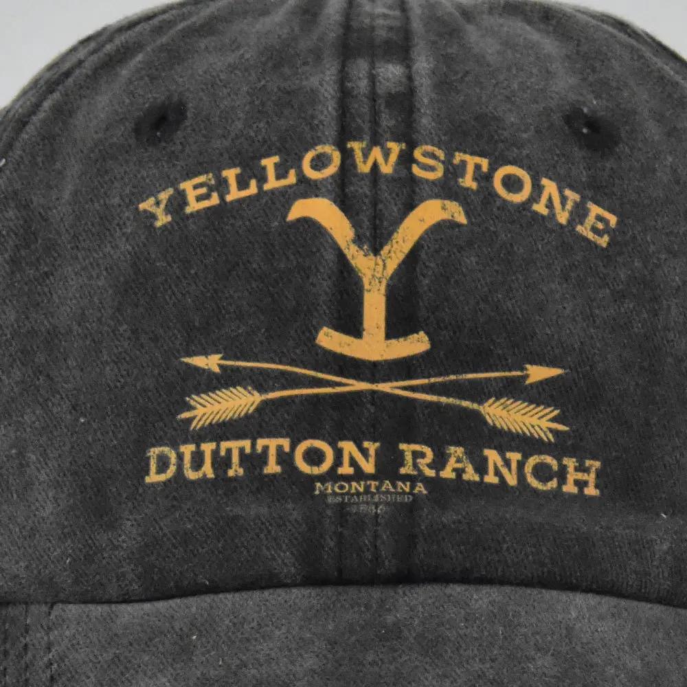Baseball Cap Snapback Hat YELLOWSTONE Sun Hat Spring Autumn Baseball Cap Sport Hip Hop Fitted Cap Hats for Men Women