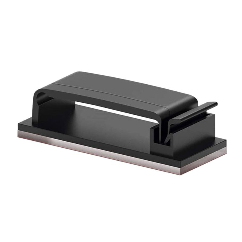 

10 шт. Зажимы для управления проводами, пластиковые, для организации нескольких кабелей на столах и в развлекательных центрах