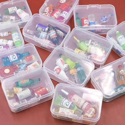 5Pcs/Set Tiny Food Doll Exquisite Appearance Wine Bottle Cake Miniature Toy