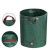Waterproof PP Woven Garden Leaf and Weed Storage Bag, Large Capacity