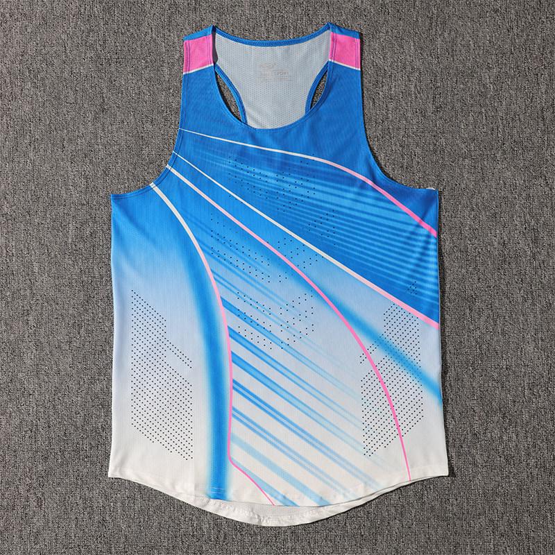 Unisex Quick-Dry Marathon Vest Set - Training & Sprinting Sportswear