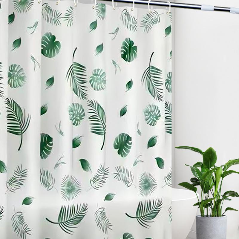 Cortină de duș groasă impermeabilă pentru compartimentarea băii