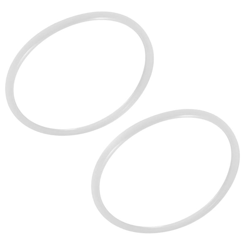 

2 шт. Пищевые силиконовые уплотнительные кольца-прокладки для герметичной скороварки, легко устанавливаются 1
