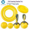 EVA Pet Toy: Floating Disc & Bite-Resistant Ball with Pull Ring