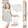 Height Growth Chart Ruler Shatterproof Acrylic Height Measurement Mirror Ruler Wall Decoration Full Body Mirror With Tape