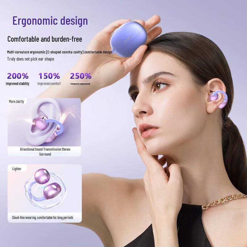 Cuffie Bluetooth Hyundai Oriole a Clip Open-Ear