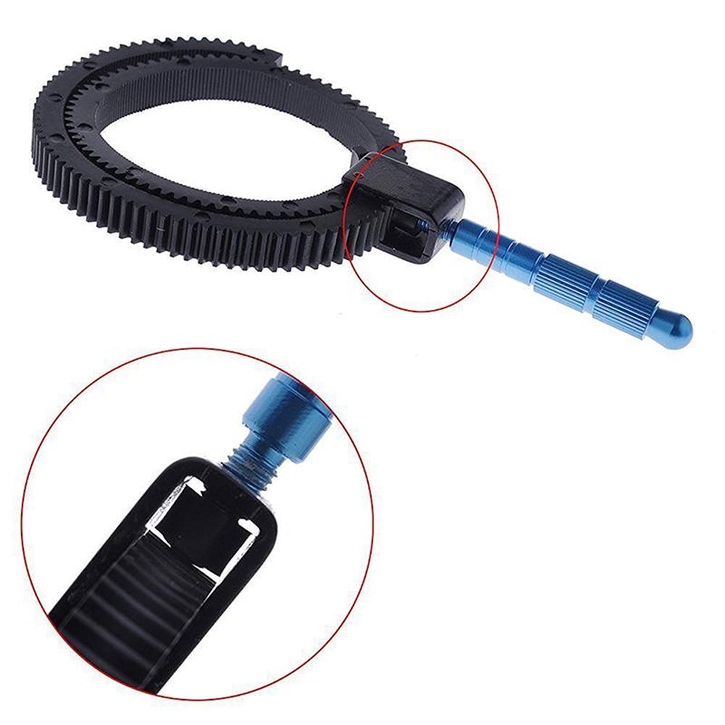Zoom Focusing Follow Focus Handle Scale Lever With Gear Ring For Camera Lens