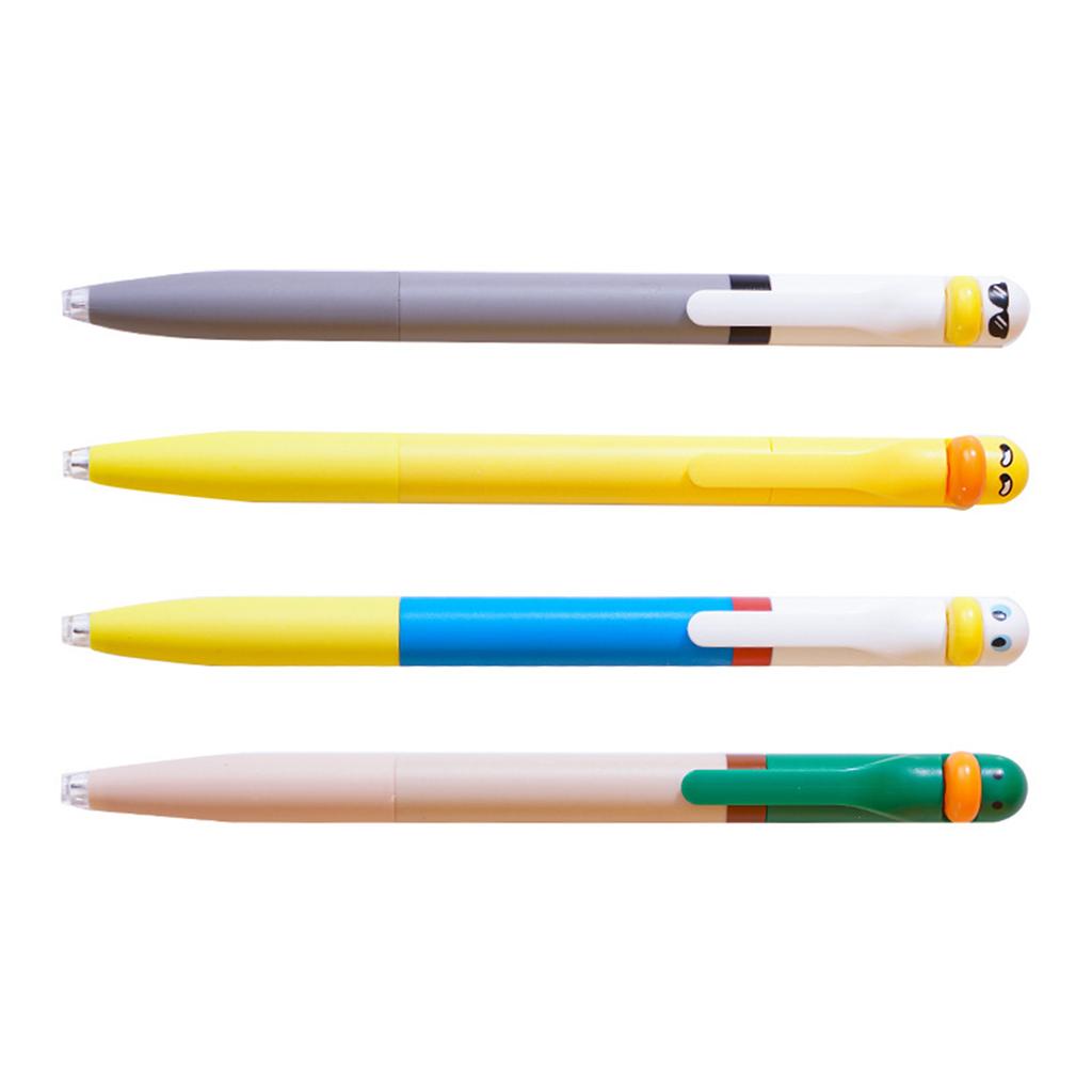 Plastic Duck Ballpoint Pen Smooth Writing Pen With Fun Twist Feature For Student Adults