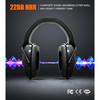 Upgrade Bluetooth 5.4 Shooting Ear Protection with Sound Amplify Electronic Digital Safety Ear Muffs Slim Hearing Protector for Shooting Hunting Gun