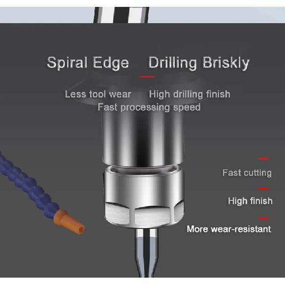 Solid Carbide Drill 0.4 To 1.66mm Micro Mini Bits CNC Metal Hole Machining Tools for Aluminum Steel Twist Drill Bits D4MM Shank