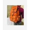 20" personalisierter handgemachter Lederrucksack, Vintage Brauner Rucksack, Damenrucksack, Laptoprucksack, Reiserucksack, umwandelbare Ledertasche