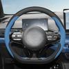 Leather Car Steering Wheel Cover for Opel Mokka X B Mokka-e Astra G H J K GTC Insignia A B Sport Tourer Vivaro A B C Accessories