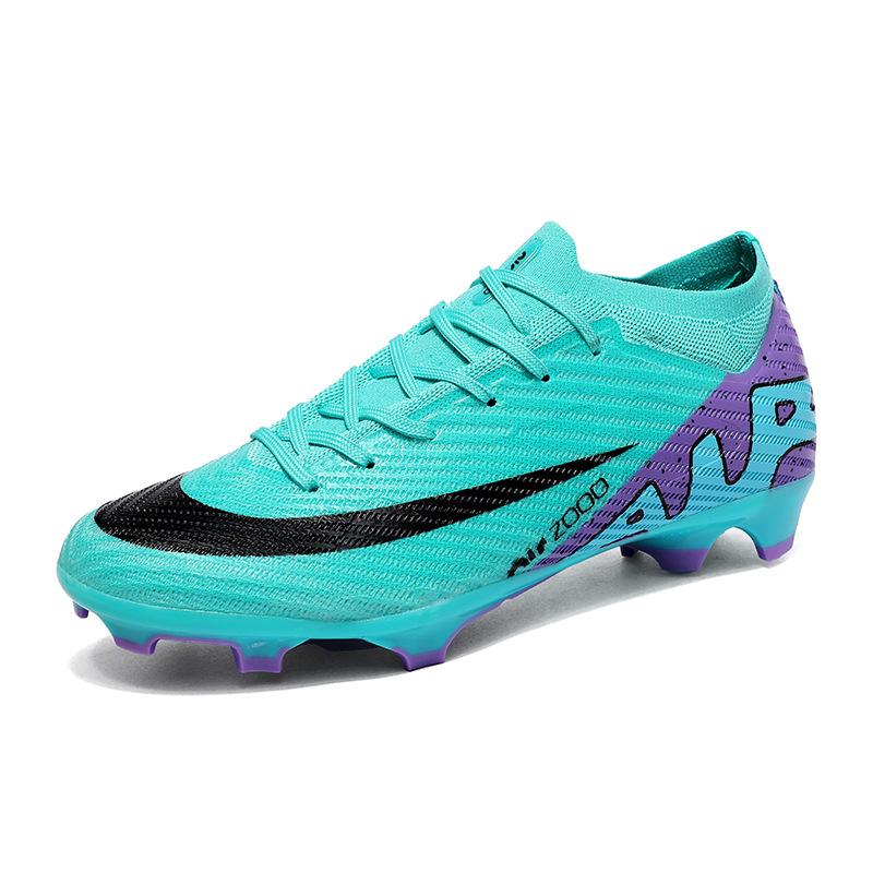 2025 New Football Shoes Men's and Women's Low-top Youth Training AG Long Nails Artificial Turf Sports Shoes 2025