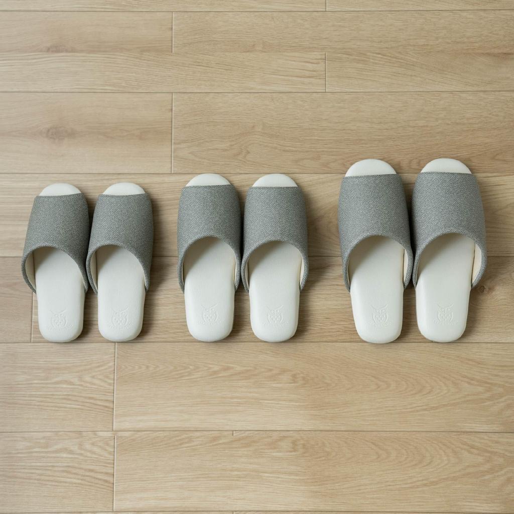 Senko CSA Ober Slippers, Green, Approx. 23-25cm