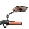 Mountain Bike Rearview Mirror Battery Car High Definition Flat Mirror Rearview Mirror Riding Accessories