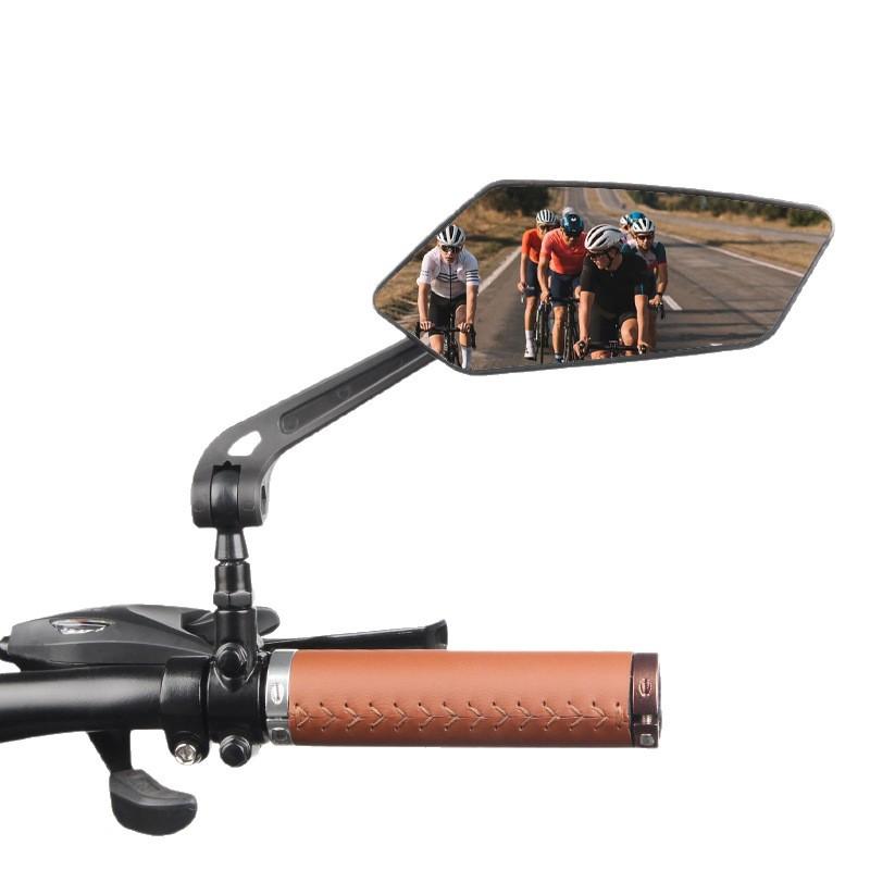 Mountain Bike Rearview Mirror Battery Car High Definition Flat Mirror Rearview Mirror Riding Accessories