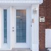 Solar Doorplate Lamp Stainless Steel Outdoor Waterproof Led Wall Light Lighting Decorative For Garden