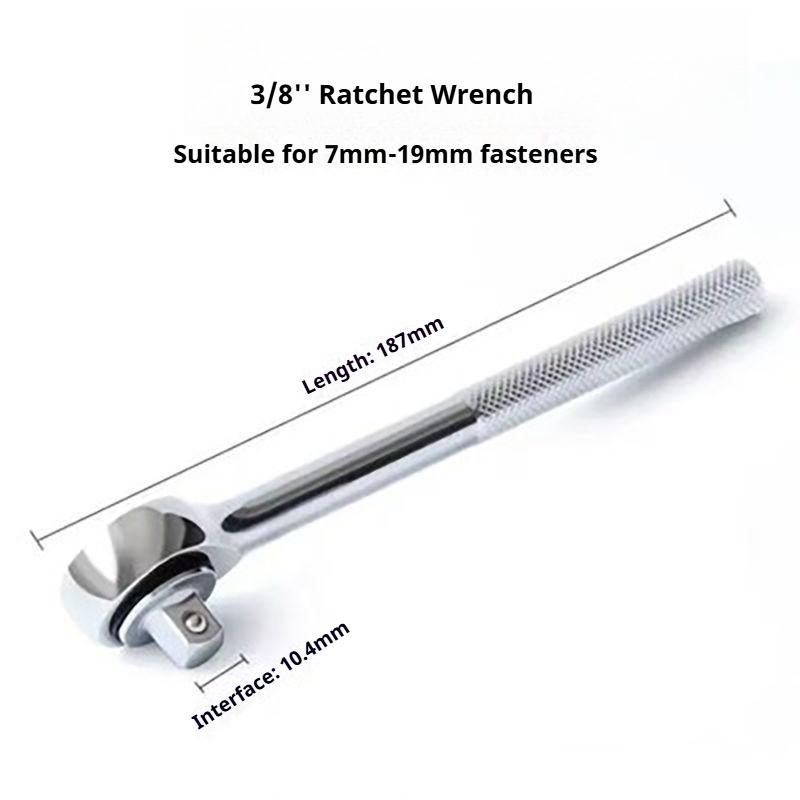 40pcs Hand Hardware Tools Combination Socket Ratchet Wrench Set DIY Repair Tools