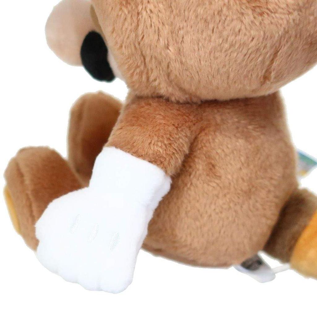 Sanei Boeki Super Mario 3D Land Tanuki Mario (S) 11 x 11 x 22cm Plush Toy