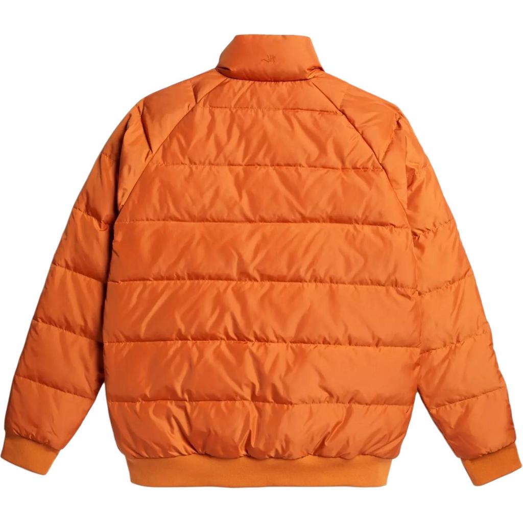 adidas Originals X Jonah Hill Collaboration Solid Color Zip Long Sleeve Stand Collar Jacket Unisex Jacket Copper GL5376