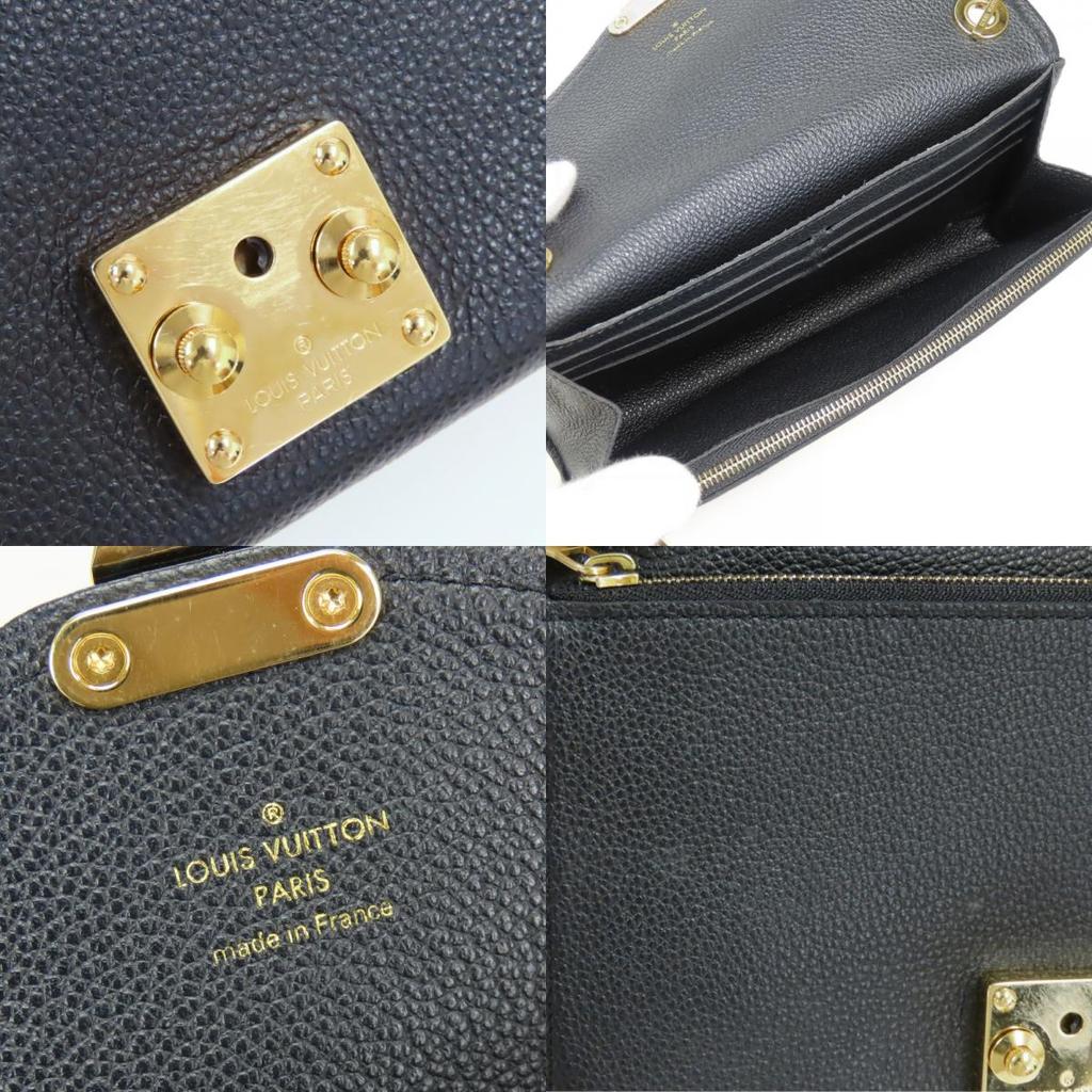 Used LOUIS VUITTON Shoulder Bag Pochette Saint-Germain M60638 Monogram Ann Platt Noir Chain Wallet