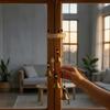 Distressed Bronze Wind Chimes Witch Bell Chime with Keys, Vintage Outside Hanging Chime, Soothing Sound Handmade Decorative for Patio, Balcony, Yard,