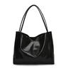 Leisure Commuting Large-capacity Bag Women's 2025 New Fashion Versatile Shoulder Bag, College Student Class Bag Tote Bag